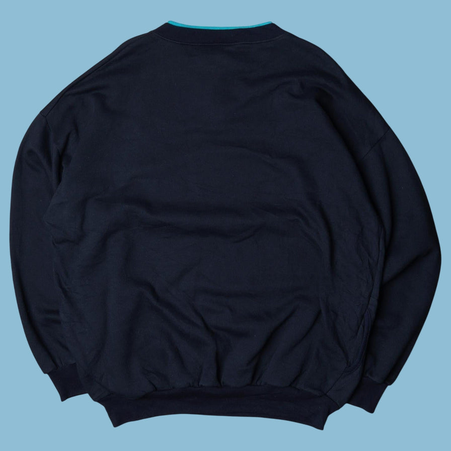 Vintage 90s Mackinac Loon Print Sweater - XL