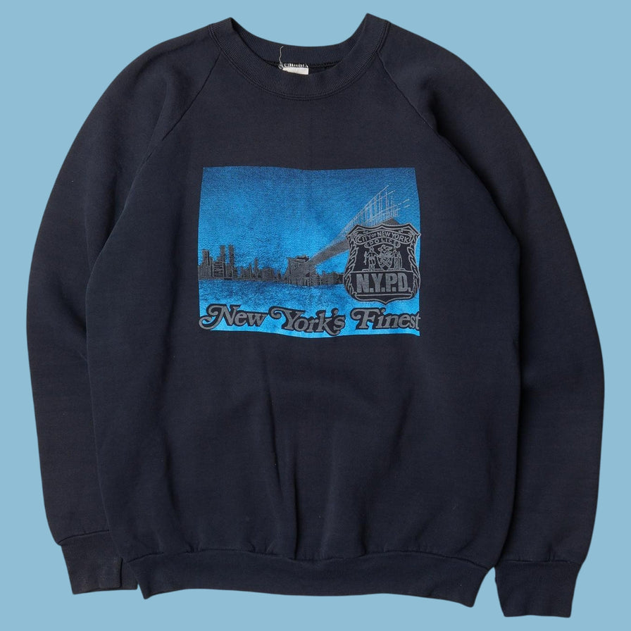 Vintage 90s NYPD New York's Finest Sweater - XL
