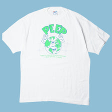 Vintage 90s PEEP Program Graphic T-Shirt - L