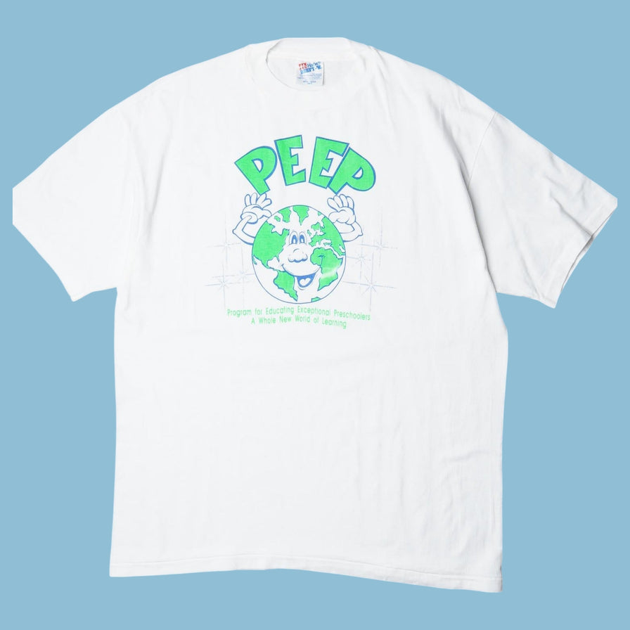 Vintage 90s PEEP Program Graphic T-Shirt - L