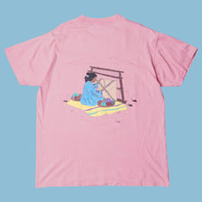 Vintage 90s Pocket T-Shirt - L