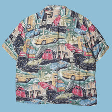 Vintage 90s Route 66 Motel Print Shirt - XL