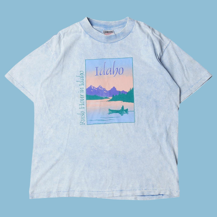 Vintage 90s Rush Hour in Idaho T-Shirt - L