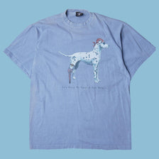 T-shirt vintage années 90 Sea Dog Dalmatien Pirate - XL
