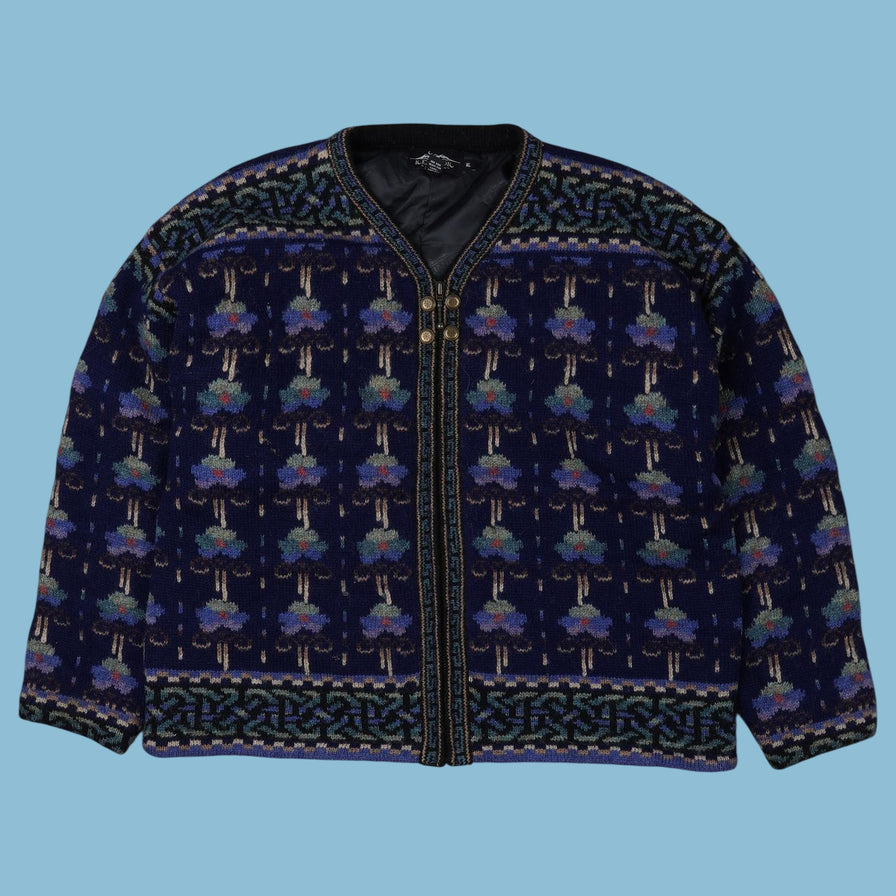 Vintage 90s Strickjacke - XL