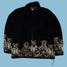 Polaire vintage ours en peluche des années 90 - XL