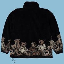 Polaire vintage ours en peluche des années 90 - XL
