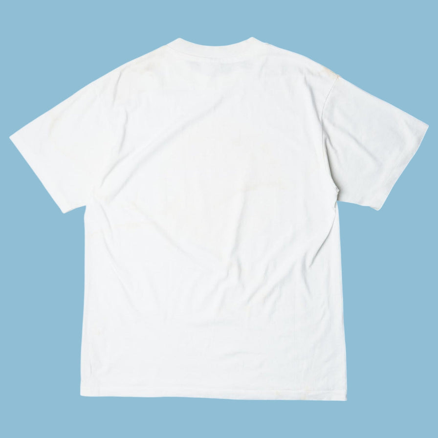 Vintage 90s Thanks For Helping Miami Bayside 1992 T-Shirt - L