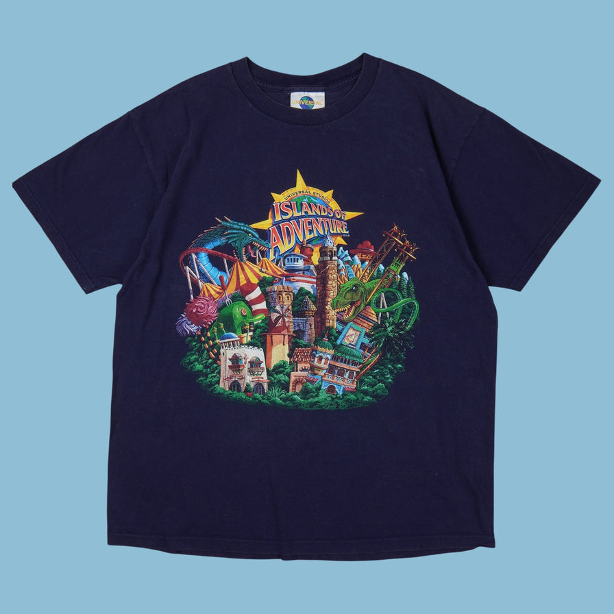 Vintage 90s Universal Studios Islands of Adventure T-Shirt - L