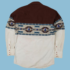 Vintage 90s Western Aztec Eagle Shirt - M