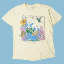 Vintage 90s Wildflowers Cuchara Valley Colorado T-Shirt - L