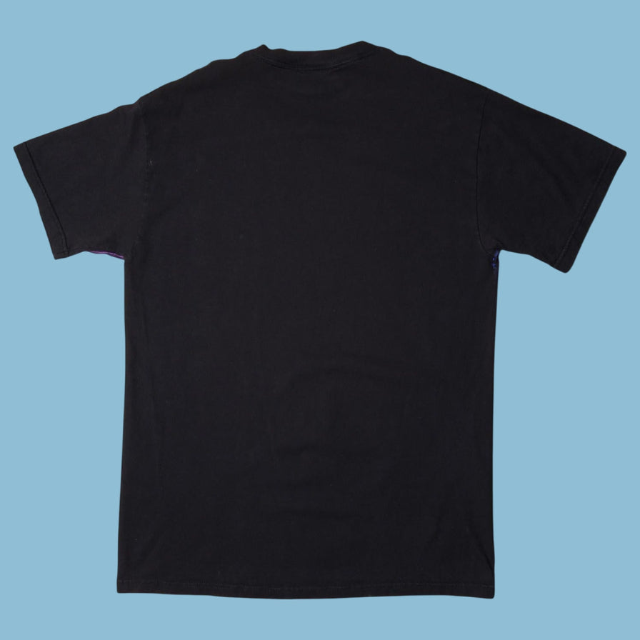 Vintage 90s Wolf Galaxy T-Shirt - M