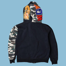 Vintage A Bathing Ape Shark Camo Hoodie - M