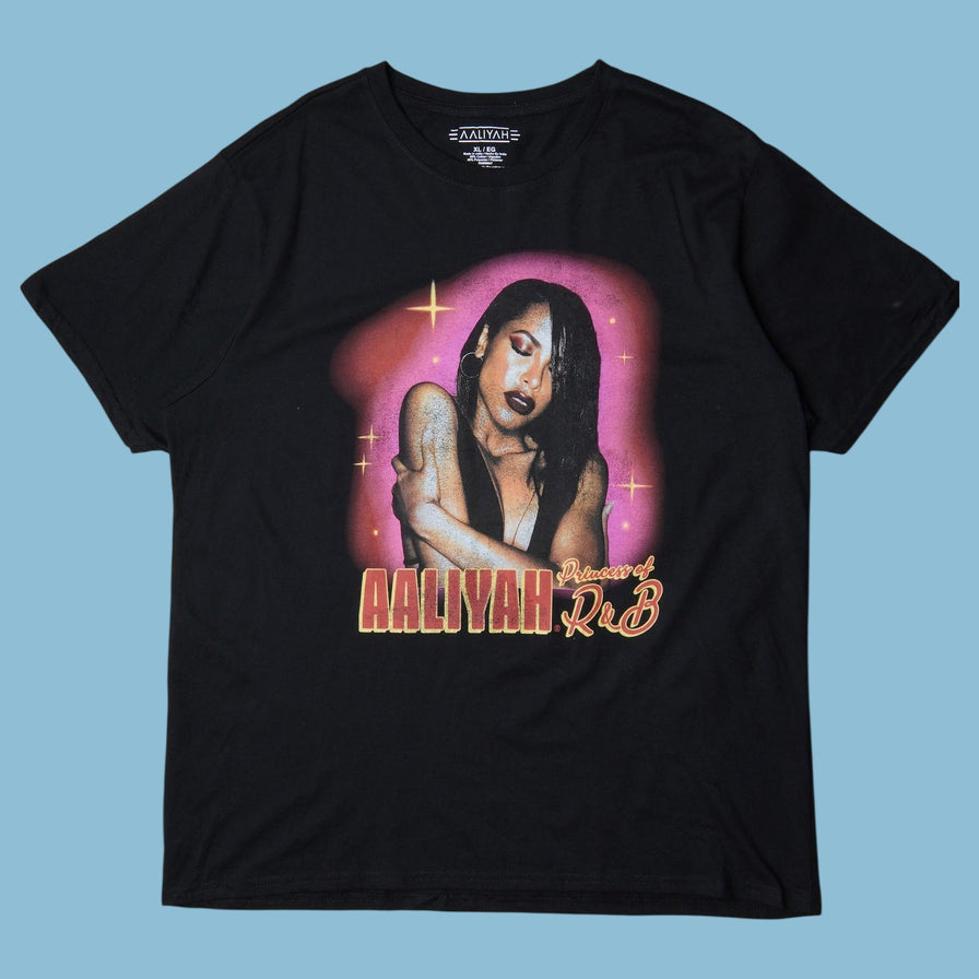 Vintage Aaliyah Princess of R&B T-Shirt - XL
