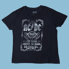 Vintage ACDC 1981 For Those About To Rock T-Shirt - XL