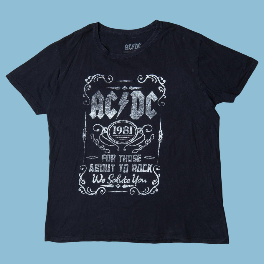 Vintage ACDC 1981 For Those About To Rock T-Shirt - XL