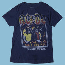 Vintage ACDC 70s Highway to Hell World Tour T-Shirt - S
