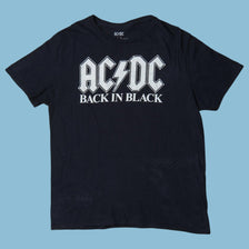 Vintage ACDC Back in Black T-Shirt - L