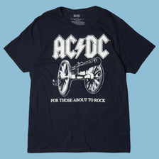 Vintage ACDC For Those About To Rock T-Shirt - L