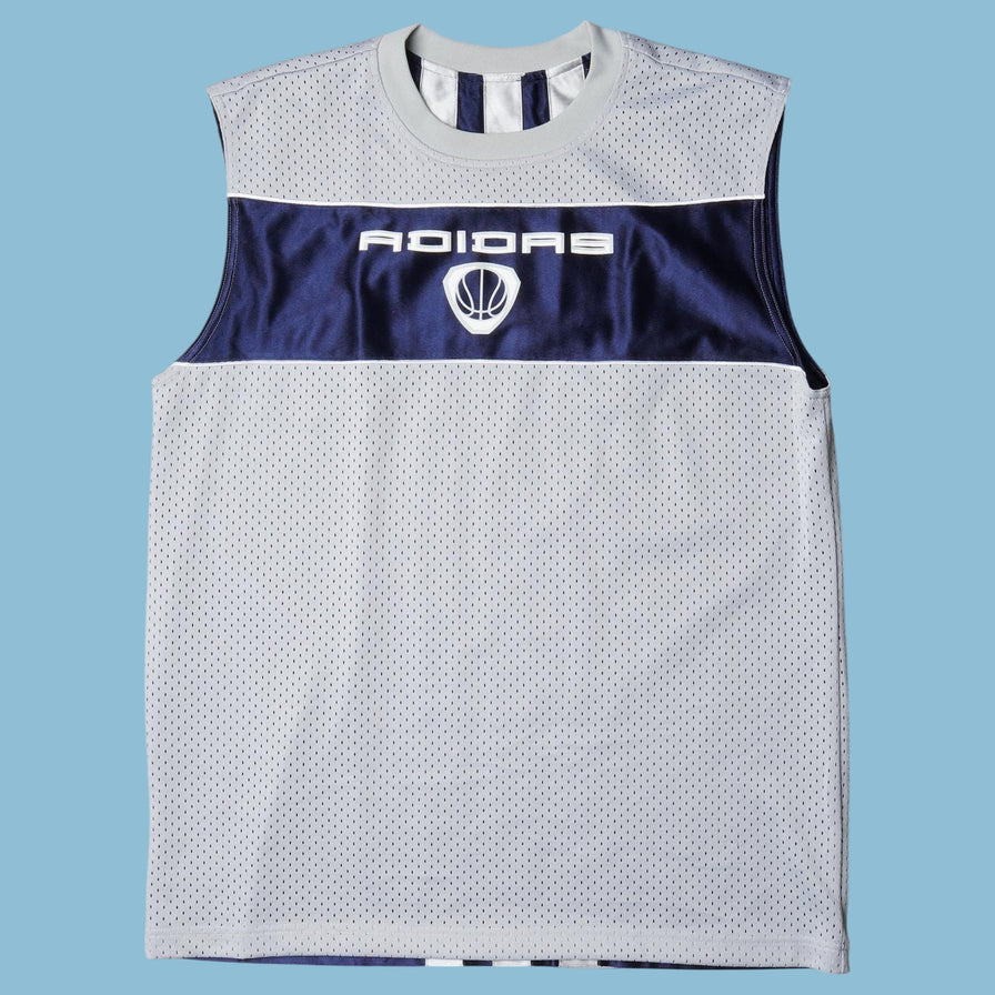 Vintage Adidas 2000s Basketball Jersey - 2XL