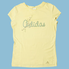 Vintage Adidas 2000s Floral T-Shirt - M