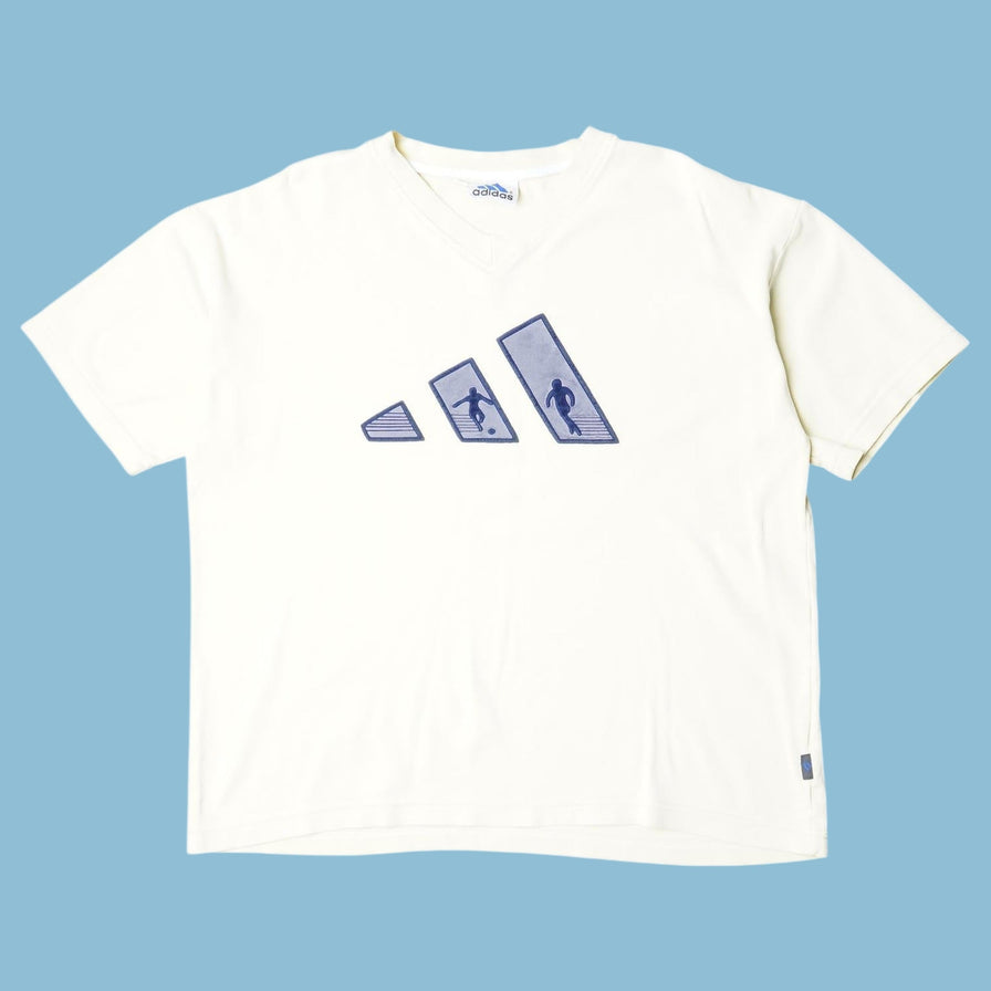 Vintage Adidas 2000s Football T-Shirt - M