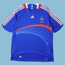 Vintage Adidas 2000s France FFF Jersey - XL