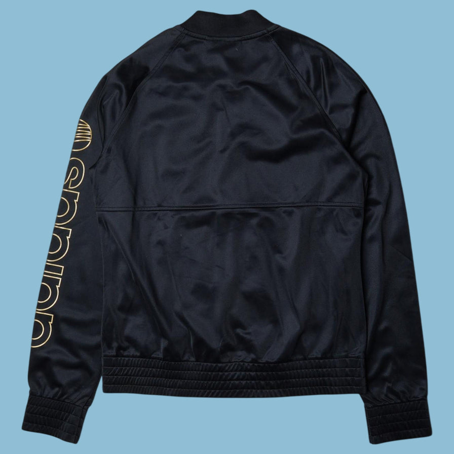 Vintage Adidas 2000s Gold Stripes Jacke - M