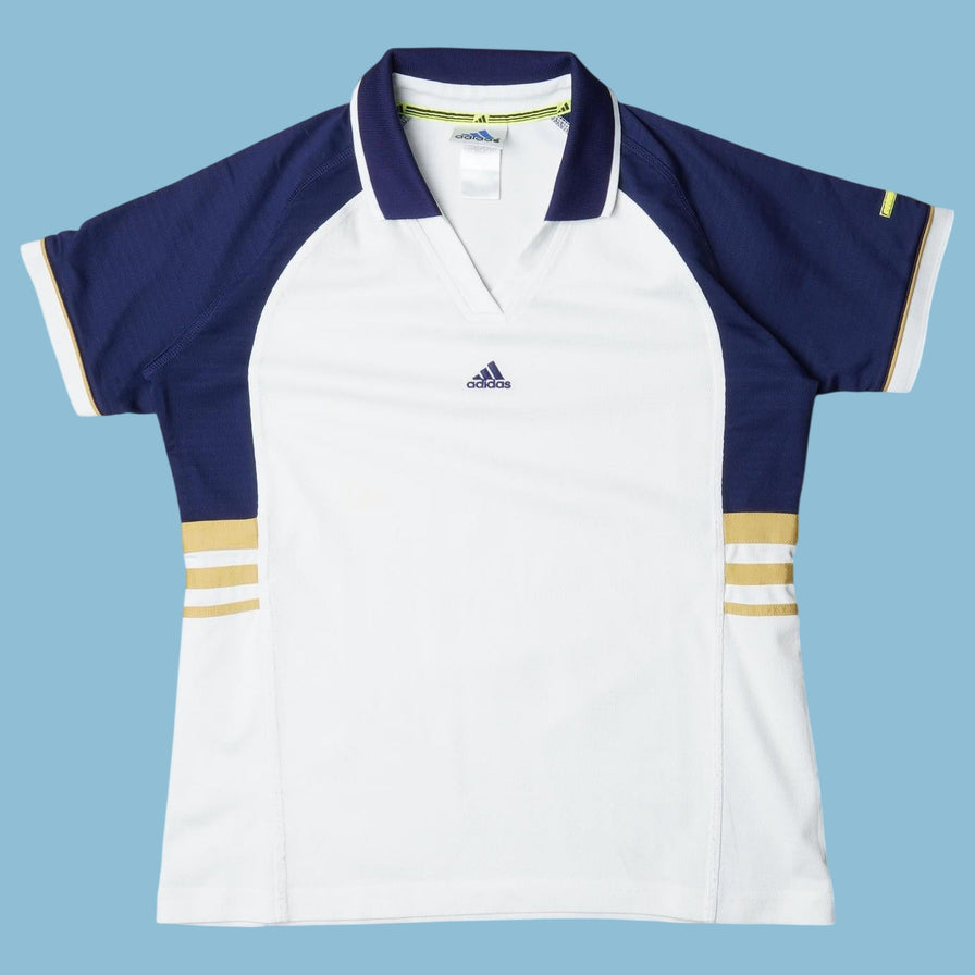 Vintage Adidas 2000s Polo T-Shirt - L