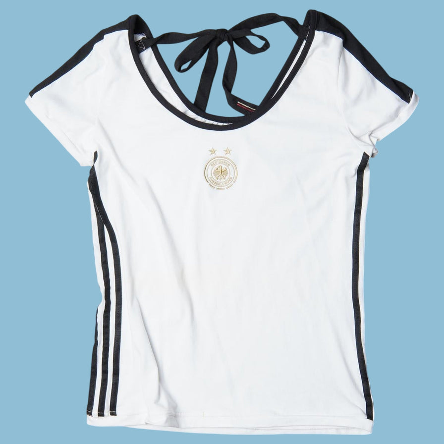 Vintage Adidas 2000s Schleifendetail T-Shirt - L
