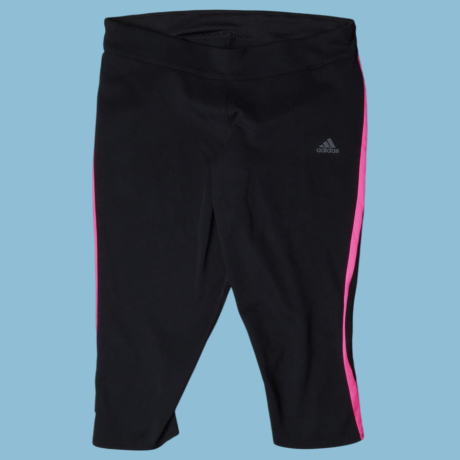 Vintage Adidas 3-Stripes Capri Hose - L