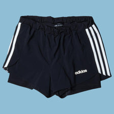Vintage Adidas 3-Stripes Shorts - XS