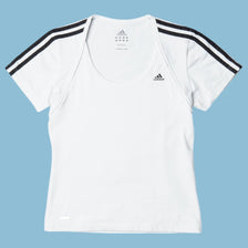 Vintage Adidas 3-Stripes T-Shirt - S