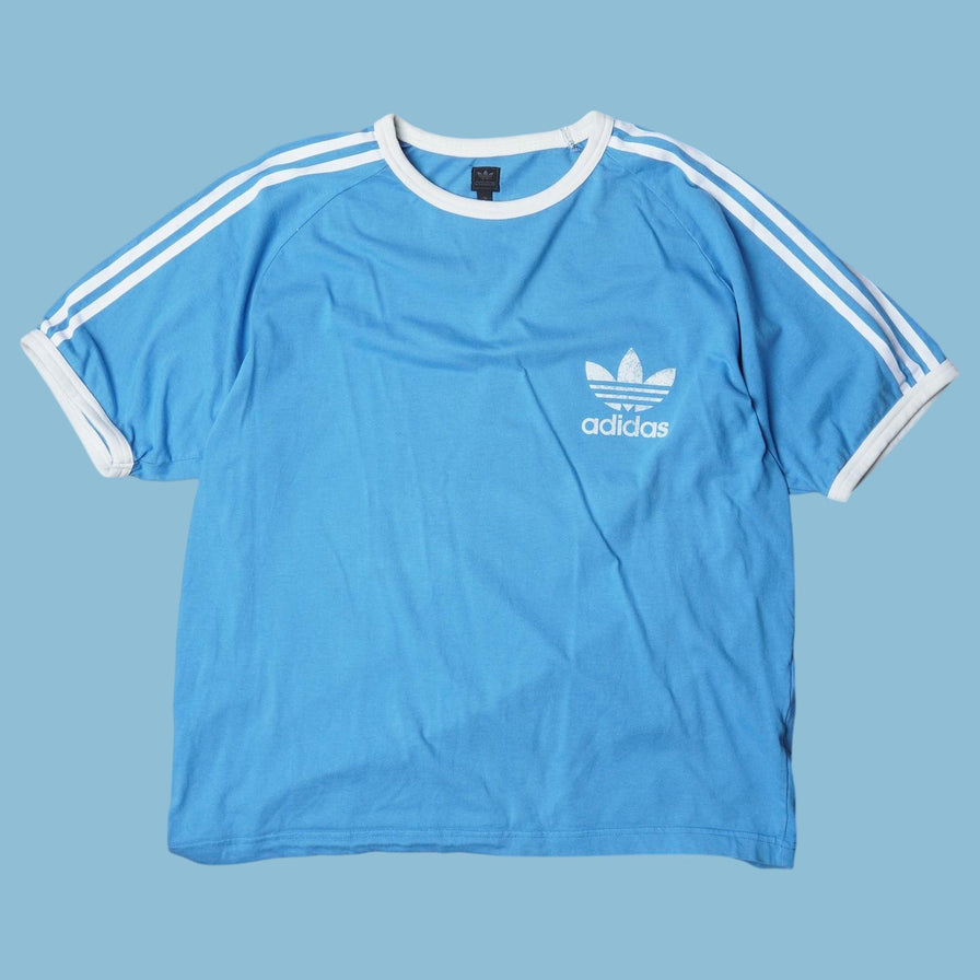 Vintage Adidas 3-Stripes T-Shirt - XL