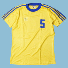 Vintage Adidas 80s Schweden Trikot #5 T-Shirt - M