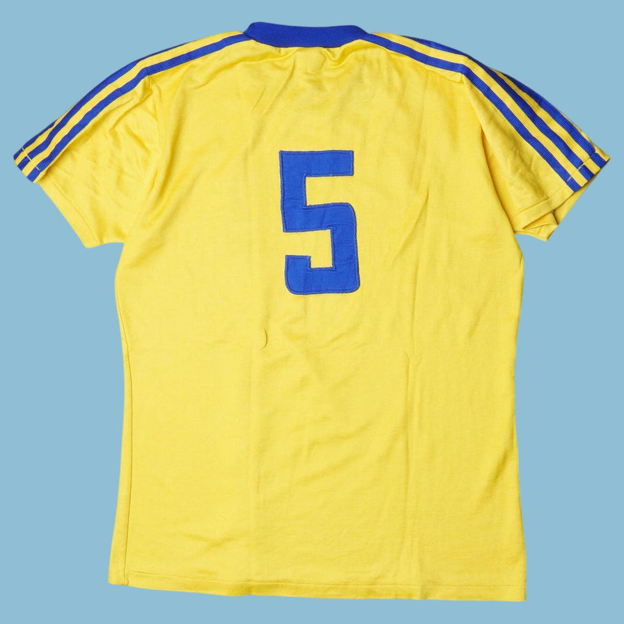 Vintage Adidas 80s Schweden Trikot #5 T-Shirt - M