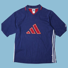 Vintage Adidas 90s Big Logo T-Shirt - L