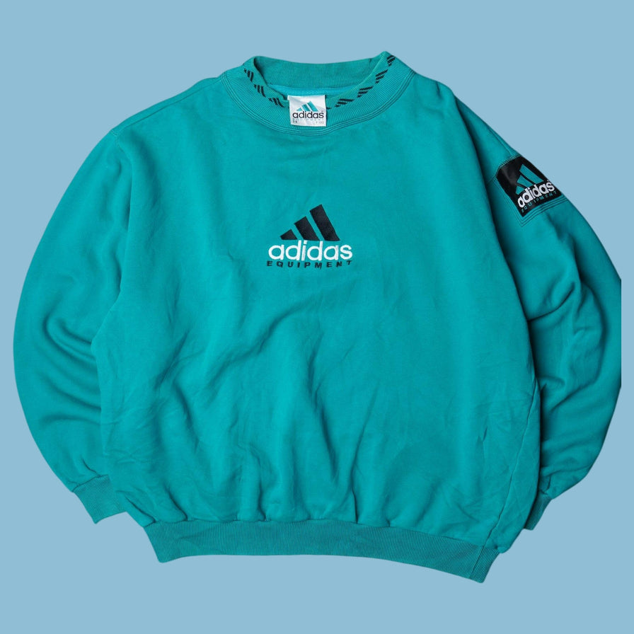 Vintage Adidas 90s Equipment Sweater - L