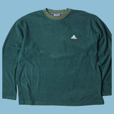 Vintage Adidas 90s Fleece Sweater - 2XL