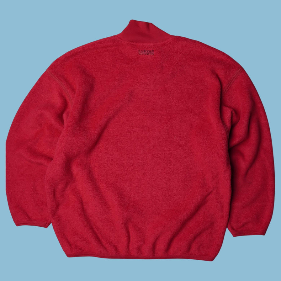 Vintage Adidas 90s Fleecejacke - XL