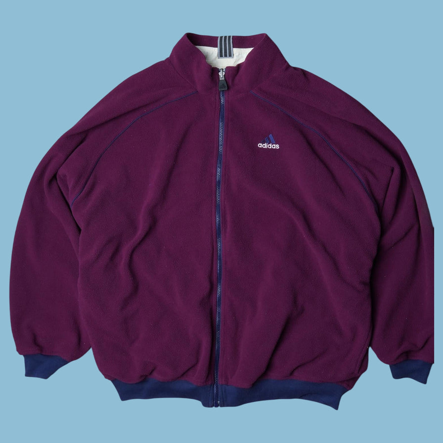 Vintage Adidas 90s Reversible Jacke - XL