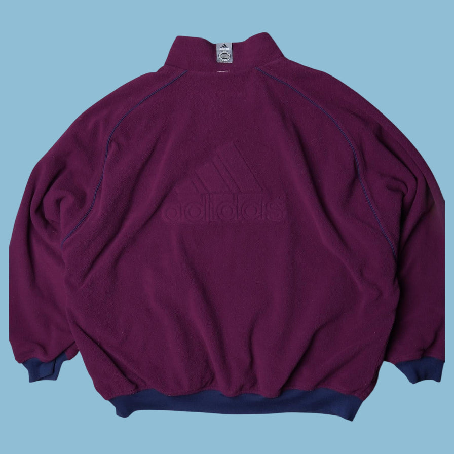 Vintage Adidas 90s Reversible Jacke - XL