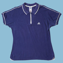 Vintage Adidas 90s Polo T-Shirt - XL