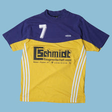 Vintage Adidas 90s Schmidt Baugesellschaft Trikot T-Shirt - M