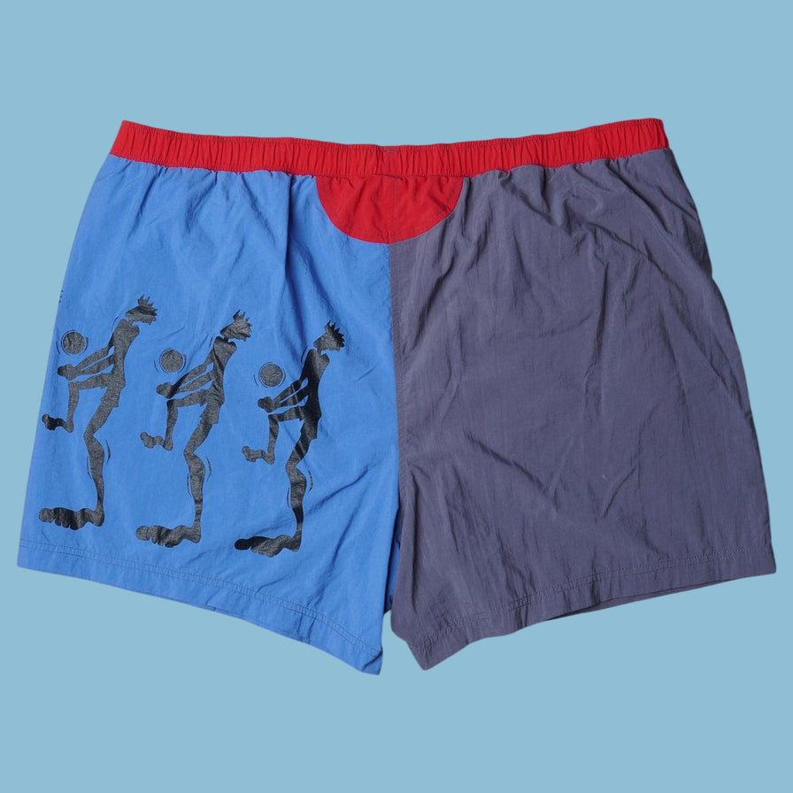 Vintage Adidas 90s Soccer Graphic Shorts - 2XL