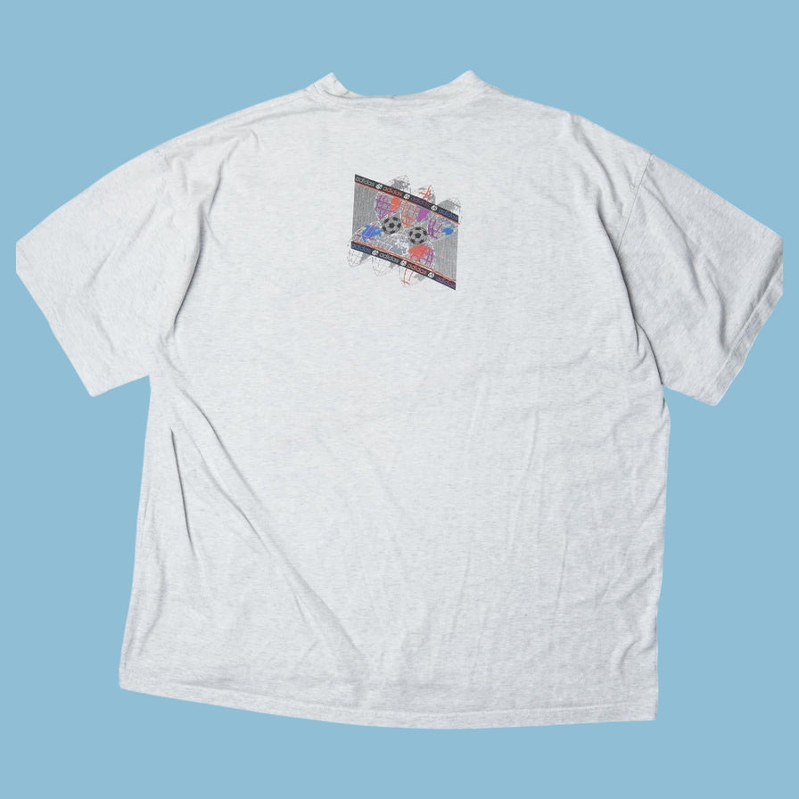 Vintage Adidas 90s Soccer Graphic T-Shirt - L
