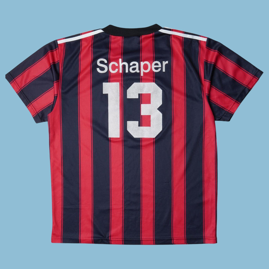 Vintage Adidas 90s Striped Jersey - L