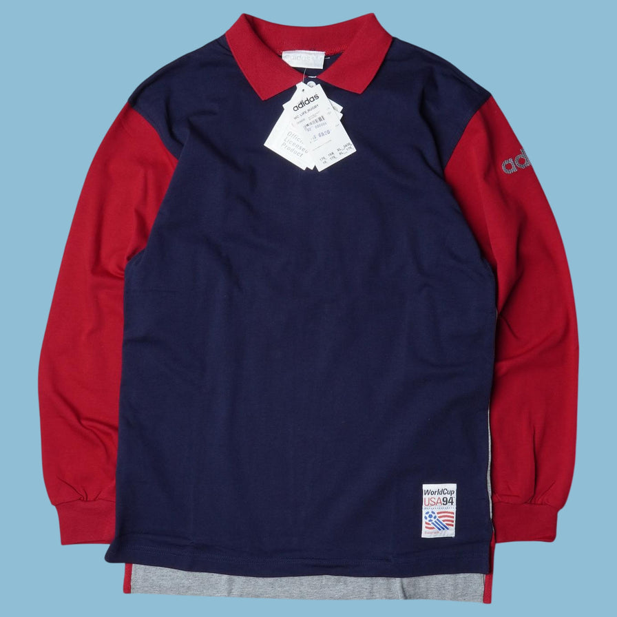 Vintage Adidas 90s World Cup USA 94 Longsleeve - XL