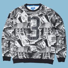 Vintage Adidas All Over Print Sweater - M