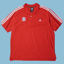 Vintage Adidas FC Bayern München Polo - 2XL